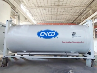 T75 Cryogenic LO₂ ISO Tank Container| Gas ISO Tank For Industrial Gas
