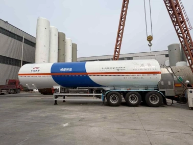 Cryogenic Liquid Nitrogen Semi-Trailer